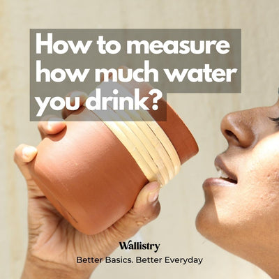 How to measure how much water you drink?