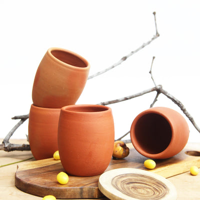 Bhumi - Terracotta Clay Kulhad Tumblers